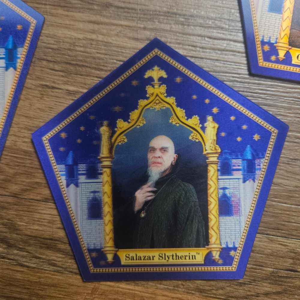 Harry Potter Chocolate Frog Tin w/ 5 Lenticular Wizard Cards Universal Studios - Picture 3 of 8
